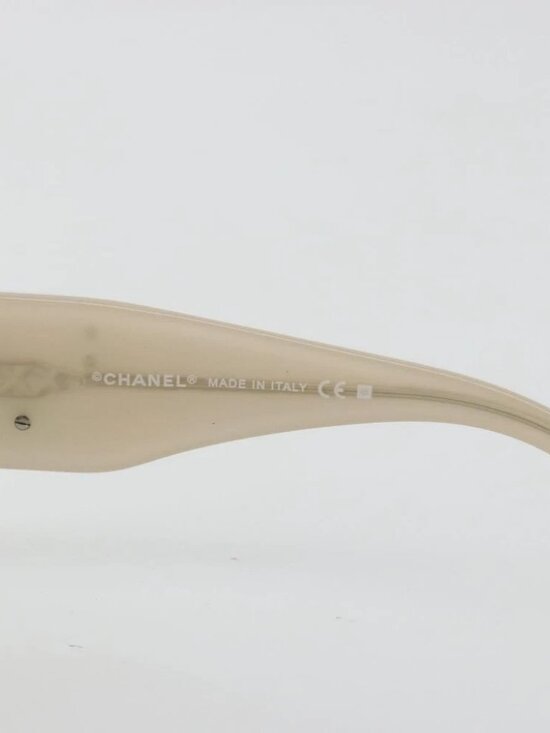 CHANEL Camelia Sunglasses plastic Red 5113 CC Auth YKZ1411A main image 10